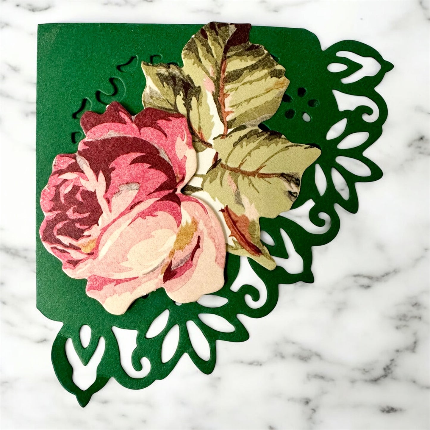 Elegant corner bookmark