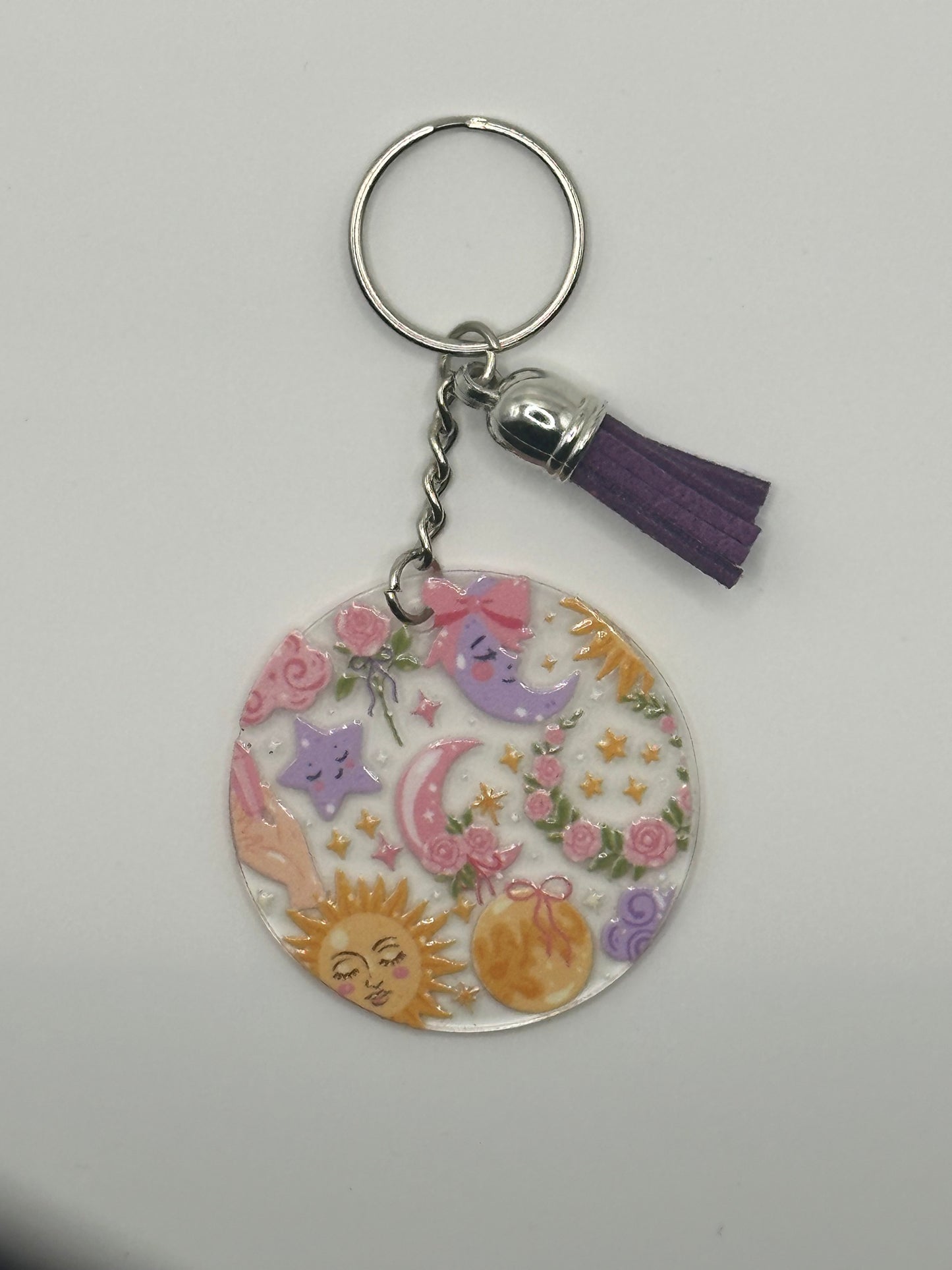 Celestial Coquette keychain