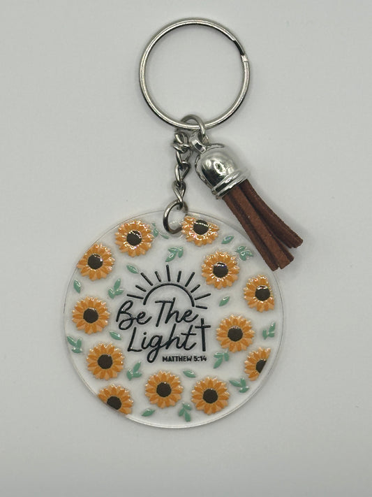 Be the light keychain