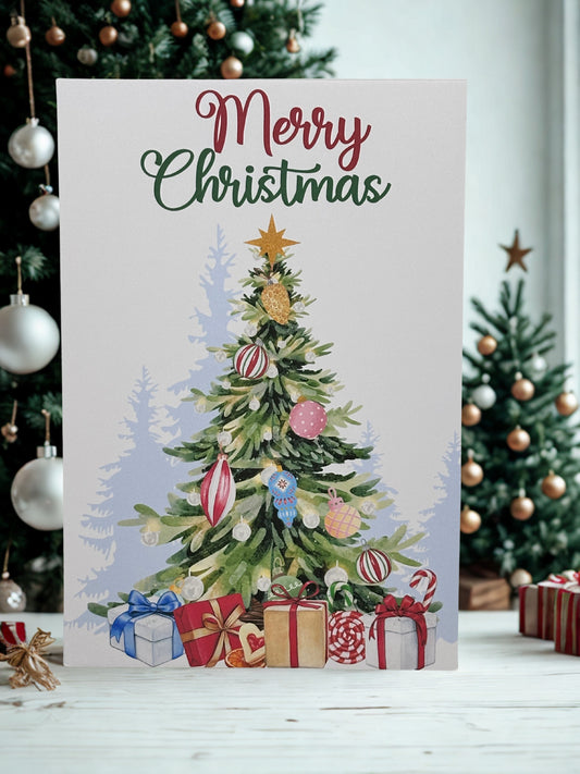Merry Christmas greeting card