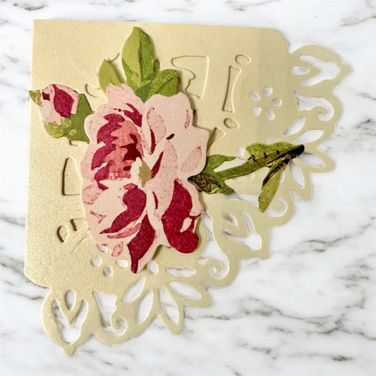 Elegant corner bookmark