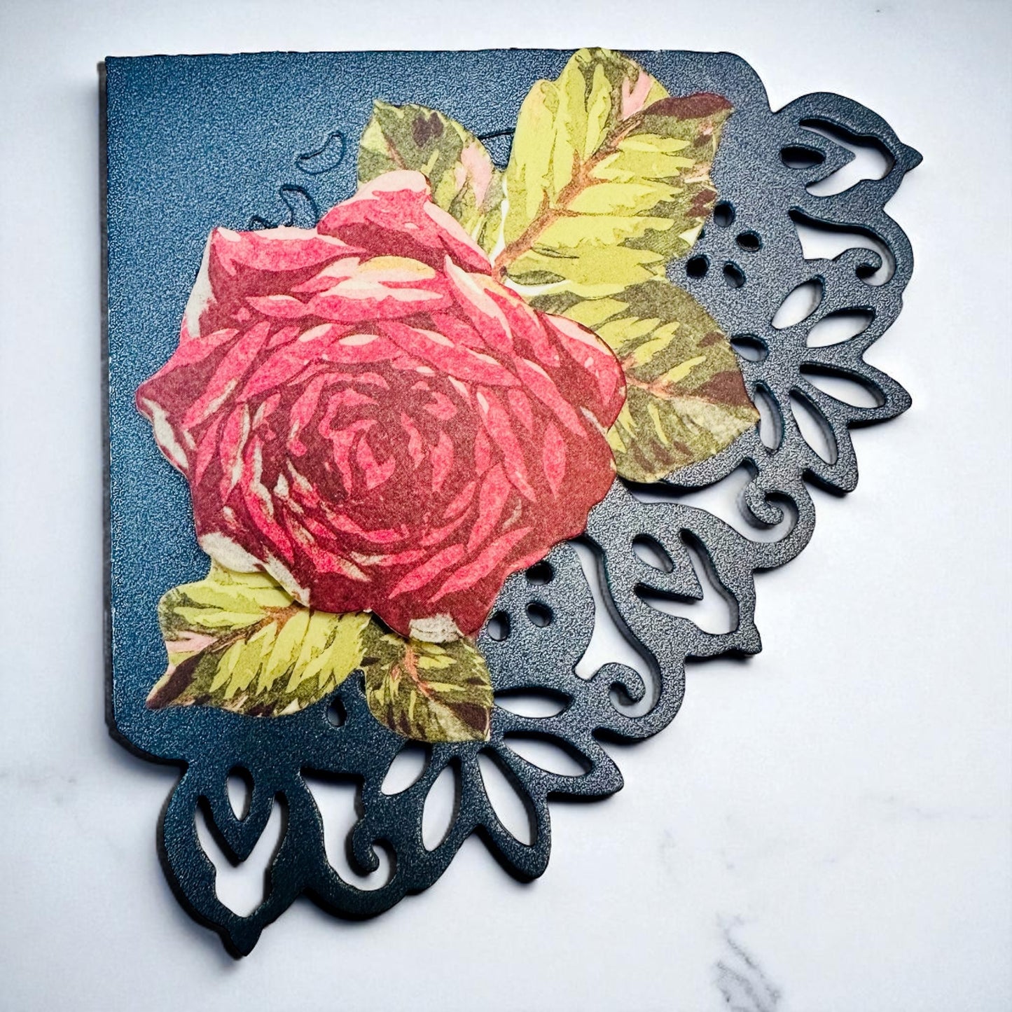 Elegant corner bookmark