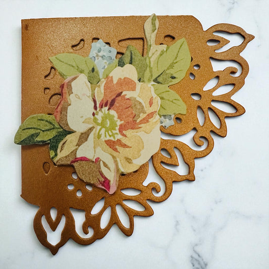 Elegant corner bookmark