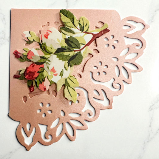 Elegant corner bookmark